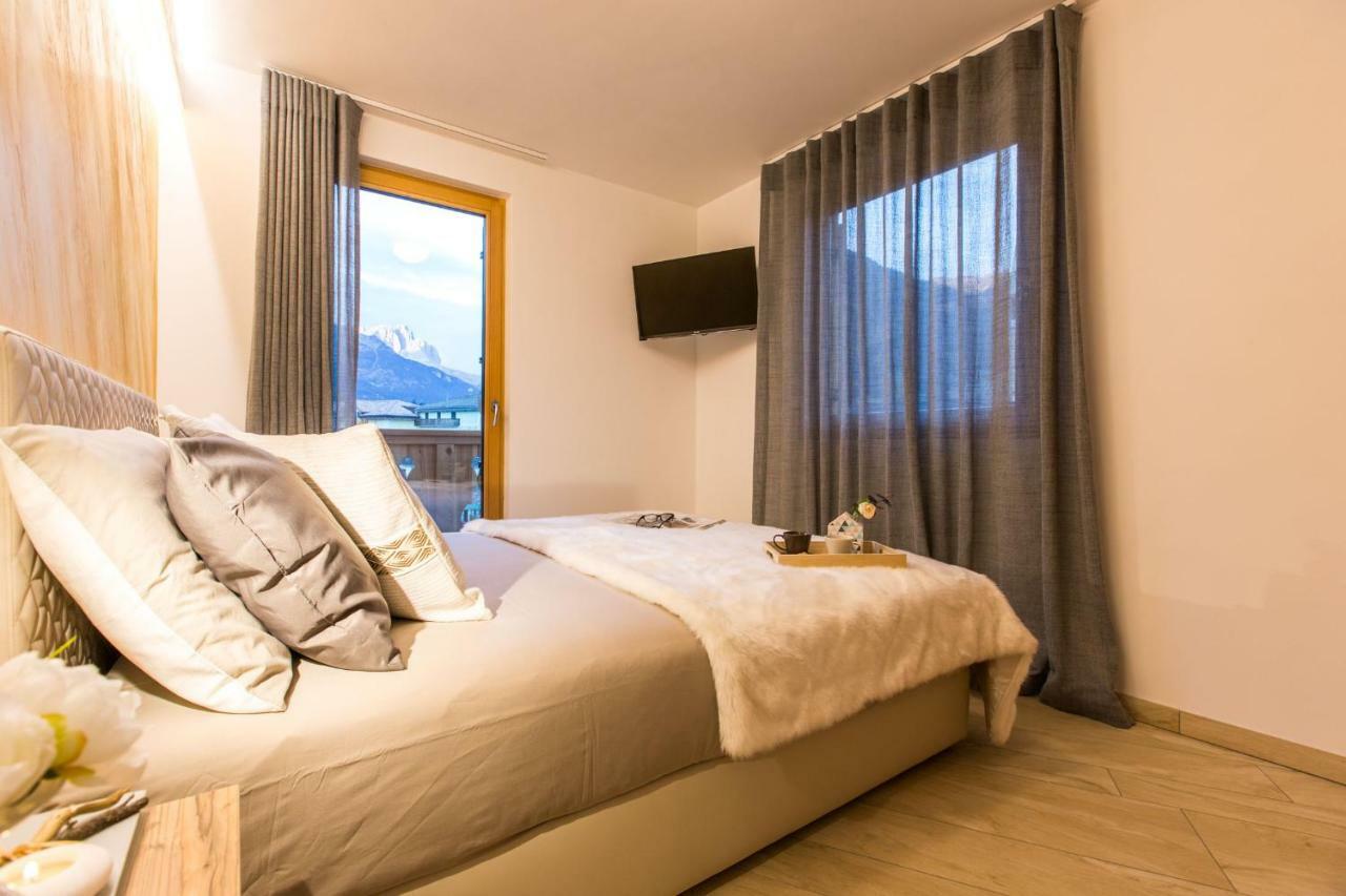 Wellness Fassa Apartman Pozza di Fassa Kültér fotó